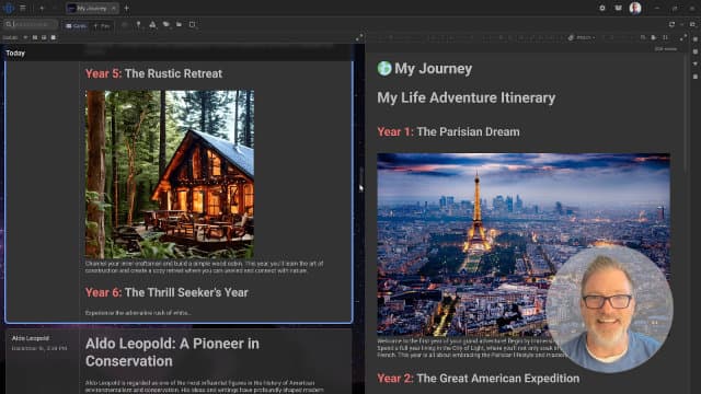 TheBrain 15 Agentic AI and Card View features